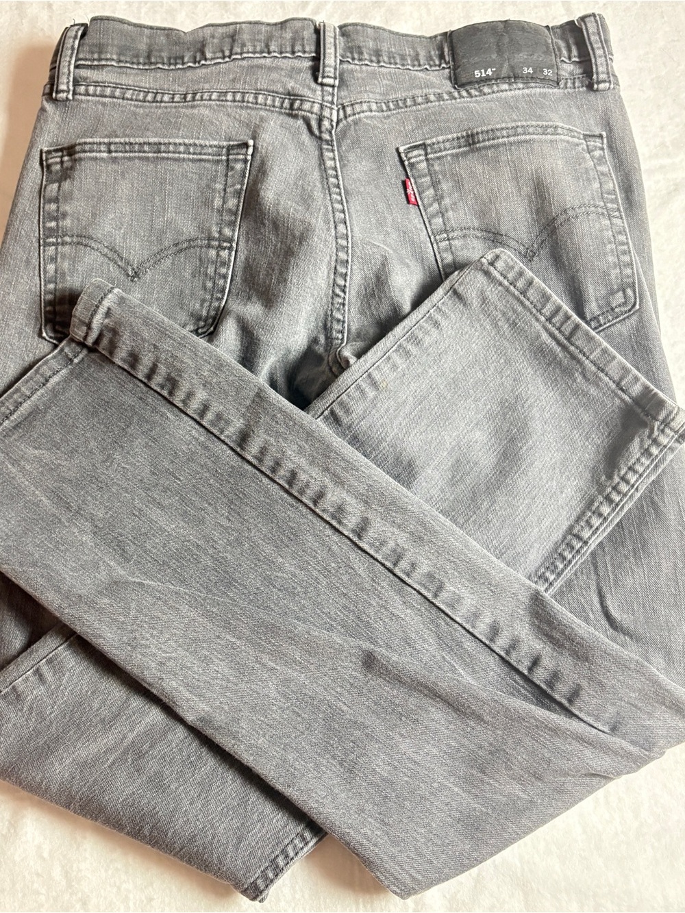 Levi's Slim Straight Jeans in Faded Gray - Picture 2 of 9